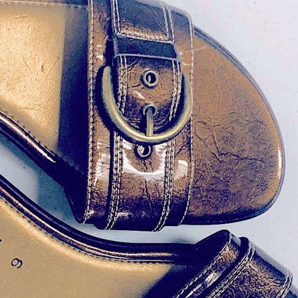 Madison Made in Italy women’s slip on sandal size 9 - Picture 4 of 14